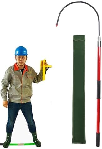 Insulated Telescopic Rescue Hook High Voltage Safety Tool for Electric Vehicle Repairs 10kV-35kV Protection