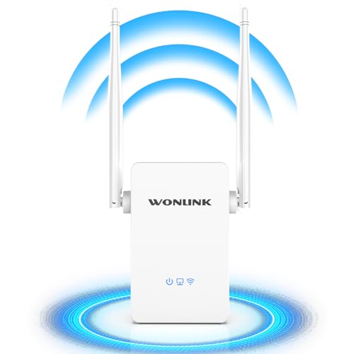 Répéteur WiFi WONLINK 1200Mbps NE3503 - Amplificateur Dual Band 5GHz/2.4GHz Avec WPS