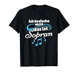 Lustiges Ich Kreische Nicht Das Ist Sopran Design