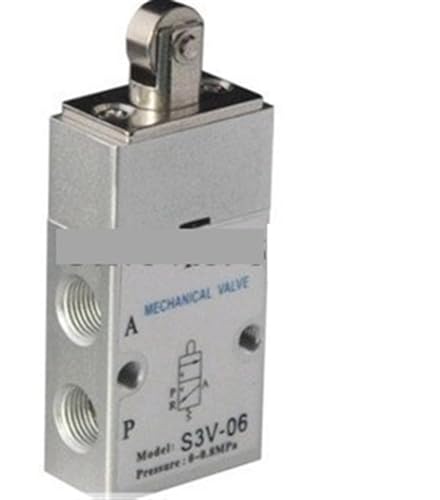Vanne pneumatique mécanique S3V-08 PT 1/4 pour commande de vérin sans fuite