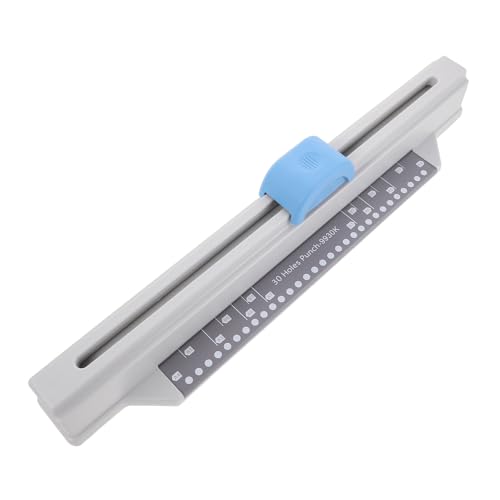 Perforatrice en métal robuste Cabilock à 30 trous pour reliure professionnelle A4