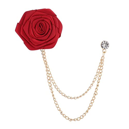 Winwinfly �t�@�b�V�����Ԗ��E�F�f�B���O�u���[�` �z�A�[�g �n���h���C�h ���[�Y�t�����[�u���[�` ���y���s�� �o�b�W �^�b�Z���`�F�[�� �����Y�X�[�c�A�N�Z�T���[, 4cm, ����, �N�H�[�c�@�C�g