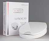 WC-Sitz Handicap, weiß, mit 50mm Erhöhung