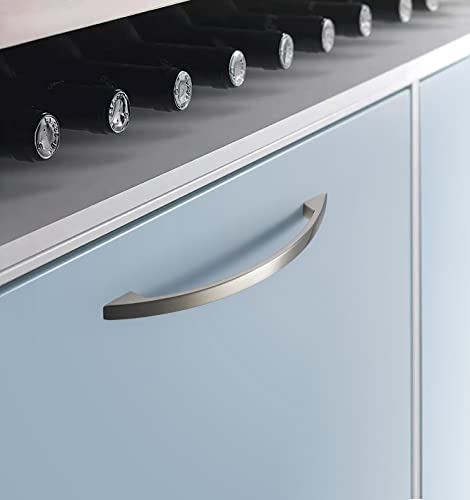 Handlemax 6" Satin Nickel Kitchen Cabinet Dresser Drawer Handle Pull Hardware, 128Mm (5") Hole Centers, 05Sn128, 25 Pack #TOP5