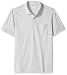 Produktbild Amazon Essentials Herren-Poloshirt, schmale Passform, mit Brusttasche, aus Jersey, Light Grey Heather, US M (EU M)
