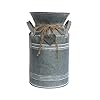   Vintage-Galvanized-Metal-Milk-Can-Farmhouse-Decorative-Flower-Vase-Rustic-French-Country-Milk-Jug-for-Home-Decor106H