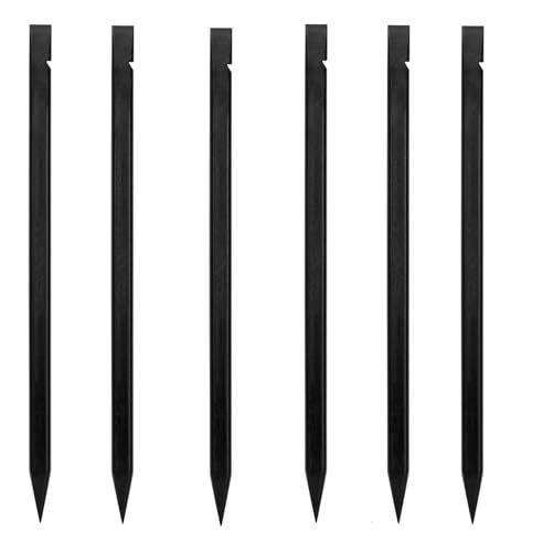 Vadda Bai 6 Pcs. Anti-Static Plastic Black Stick Spudger Pry Tool Kit for Mobile Phone, Laptop, Tablet, LCD Screen and Electronics Disassembly/Opening & Repair (Pack of 6)