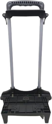 Carrinho com Rodinha para Mochila Escolar Universal 40cm 2 Hastes com Trava Preto