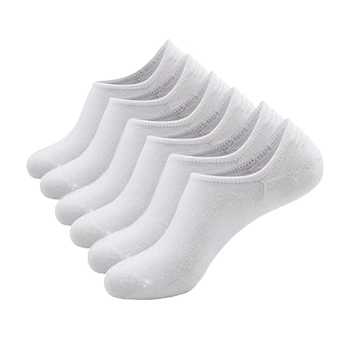 No Show Socks Men Low Cut Ankle Short Socks,Non Slip Ankle Socks Cotton Casual Invisible Boat Socks Size 5-9