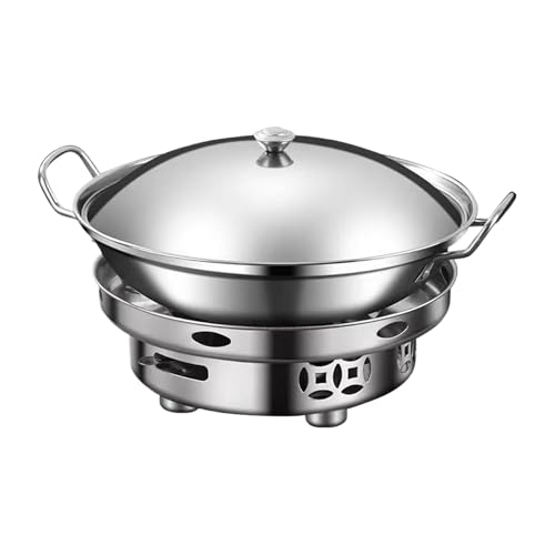 Nuyhadds Rucksack-Campingkocher – Verstellbarer Kocher Aus Edelstahl, Kompaktes Wärmekontrollsystem, Tragbare Outdoor-Kochausrüstung | Garten-Hinterhof-Grill Für Den Garten-Außen-Hinterhof-Grill