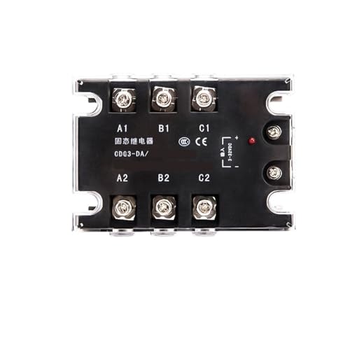 Relais à semi-conducteurs triphasé CDG3 380V commande CC SSR DA40A