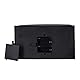 Relaxdays, schwarz Kartenmischer Elektrisch, Leder, 4 Decks, Automatische Kartenmischmaschine zum Mischen von Karten, Standard