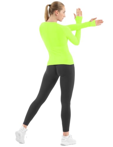 Image of MathCat Seamless Long Sleeve Workout Tops for Women