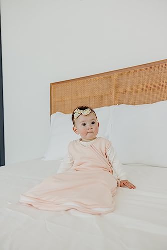 Image of Copper Pearl Baby Sleep Sack, Blush - Wearable Blanket for 0-6 Months, Sleeveless Sleep Sack for Baby Boy or Girl