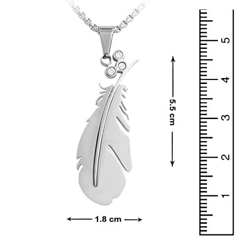 Image of Nakabh Premium Personality Stainless Steel Chain Pendant Locket