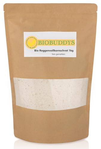 Grano de centeno orgánico fino, natural e ideal para hornear pan tradicional, 1 kg