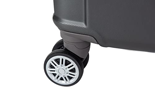 Victor Line SRL trolley Enrico Coveri handbagage 55x39x20 8 wielen Ryanair EasyJet, Grijs uitbreidbaar, 55 X 39 X 20, trolley - Image 8