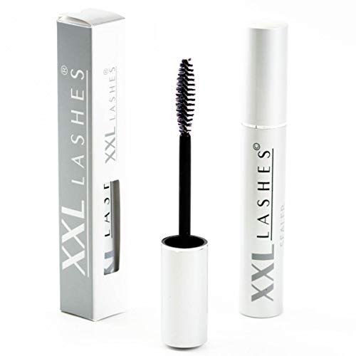 Sellador de XXL Lashes, protección y cuidado después de las extensiones de pestañas, levantamiento de pestañas, ondulación de pestañas y laminación de pestañas, sellado de extensiones de pestañas, cuidado de pestañas, recubrimiento de larga duración, color claro