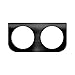 GG Grand General 89219 Black L-Shaped Mounting Bracket with 2-Round Hole for 4