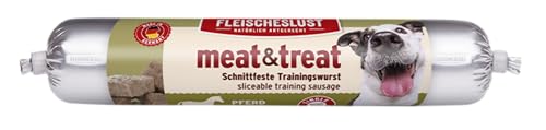 Meat & Treat Pferd Wurst (33 x 80 Gramm)