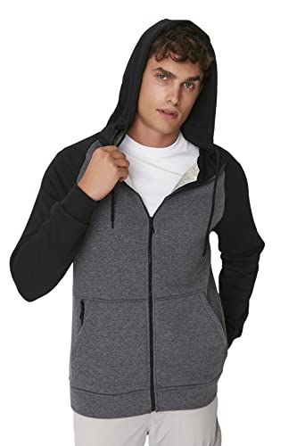 Sweat-shirt à capuche homme Trendyol colorblock sport confort