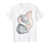 19DNDM00019A Disney Dumbo Classic Big Ears Cute Portrait T-Shirt