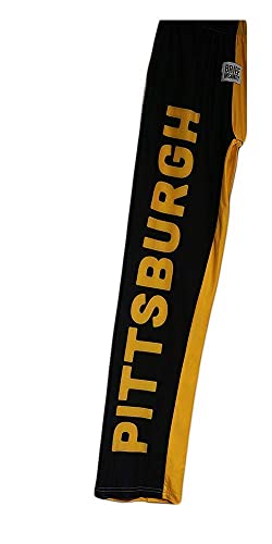BRIEF INSANITY Pittsburgh Football Pajama Pants (S-XXL) - Men/Women Loose Fit Lounge Pants - Comfy Loungewear Football Pants2