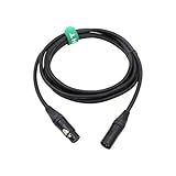 Neutrik XLR 4 Pin Stecker auf XLR 4 Pin Buchse Anschlusskabel, geschirmt, Metallgehäuse