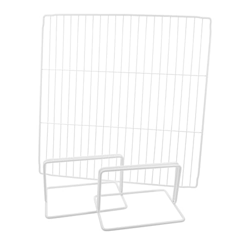DECOMELODY Separador Ajustable para Congelador Rejilla de Alambre Estable para Frigorífico Organizador de Malla para Maximizar Almacenaje Supermercados y Hogar