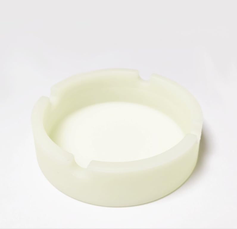 ZIBUYU® 1 Pack Cool Ashtray Luminous Silicone Ashtray Ashtrays for Outside Premium-image-25