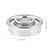 NOLITOY 2pcs Wheelchair Bearings for Front Wheels Ball Bearings with Inner Diameter Outer Diameter and Thickness Enhance Stability for Manual Wheelchairs