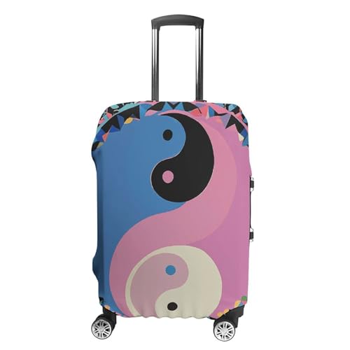 Housse anti-poussière de valise Yin Yang résistante en XL