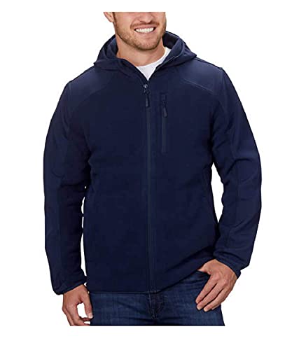 Reebok Men's Hybrid Softshell Jacket (Navy, Large) #TOP20