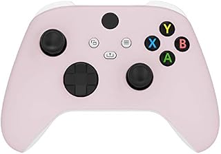 eXtremeRate Neon Green Replacement Front Housing Shell for Xbox Series X Controller, Soft Touch Custom Cover Faceplate for Xbox Series S Controller - Controller NOT Included