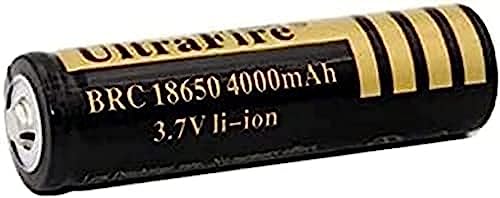 RGYDFTYGH - 3.7V 4000mAh Rechargeable Battery, Large Capacity Button Battery for LED, Emergency Lighting, Devices, etc., 2pcs