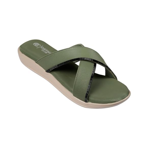 Fancy doctor slippers | Stylish chappal for women | Comfortable flat sandals for women stylish Chappal-image-44