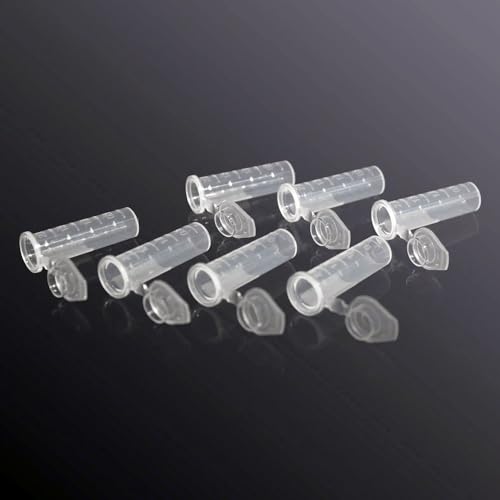 Flacons en plastique bouchon pression étanche pour analyse