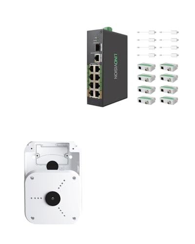 Image of EOC Switch with 8pcs EOC Transmitters, Coming with one Outdoor Universal Mount Box