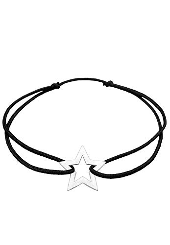 Preisvergleich Produktbild Elli Armband Stern Astro Himmel Nylon 925 Sterling Silber