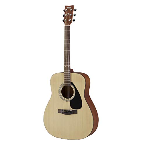Image of Yamaha F280 Acoustic Guitar, Natural + Alice Guitar Plectrums Pick Of Various Thickness, 6 Pieces, Assorted Colors