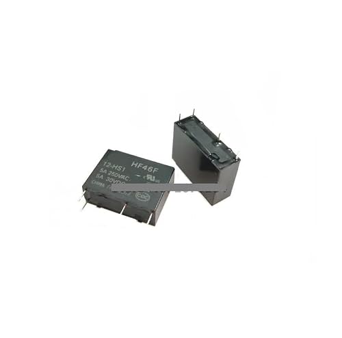 AARTERZZA 10pcs， HF46F-12-HS1 HF46F-12-HS1 46F-12-HS1 HF46 5A 250VAC