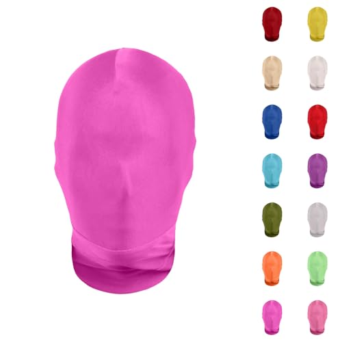 Men's and Women's Full Cover Spandex Hood Mask for Halloween Costume - image 1