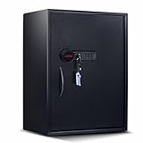 Ozone 95.4 Litres Digital Safe Locker for Home & Office – Digital Lock, 1-Way Unlocking (Password), Size: 650H x 440W x 405D mm, Weight: 34.7kg, 2-Year Warranty