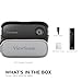 ViewSonic M1X Portable LED Projector with Smart Stand, Harman Kardon Speakers, Built-In Battery, H/V Keystone, 4 Corner Adjustment, Bluetooth, Wi-Fi, USB-C, Powered USB A