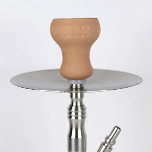 WJMT Hukah Set 17"Aluminium komplette Set Schlauchhuka und Silikonschüssel Hukas Shisha für Club Bar Party Single Tube – Bild 8