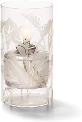 Image of D'Light Online HD36 Liquid Wax Disposable Clear Plastic 36 Hour Emergency Candles Fuel Cells Lamps Fuel Cells for Table Top Lights, Wedding, Restaurant Tables - (36 Hour, 24 Pack)