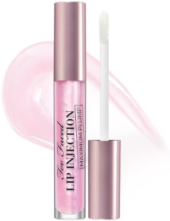 Too Faced Lip Injection Maximum Plump Extra Strength Lip Plumper Gloss | Hydrating + Plumping, 4.1ml