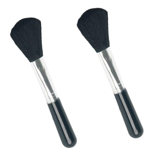 Helilyco Lot de 2 brosses de nettoyage antistatiques pour modélisme, 14,5 cm, poils doux et anti-rayures, chemin conducteur pour enlever l'électricité statique