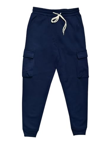 Casual Cargo Pants for Men Hiking Drawstring Tactical Trousers with Multi Pockets Workout Joggers Stretch Sweatpants3