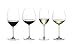 Riedel 4-Piece Veritas Tasting Set, Clear